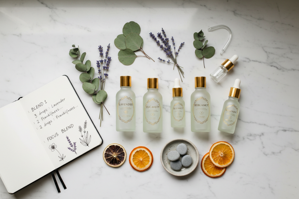 Blending Essential Oils: A Beginner’s Guide to Creating Your Own Combinations