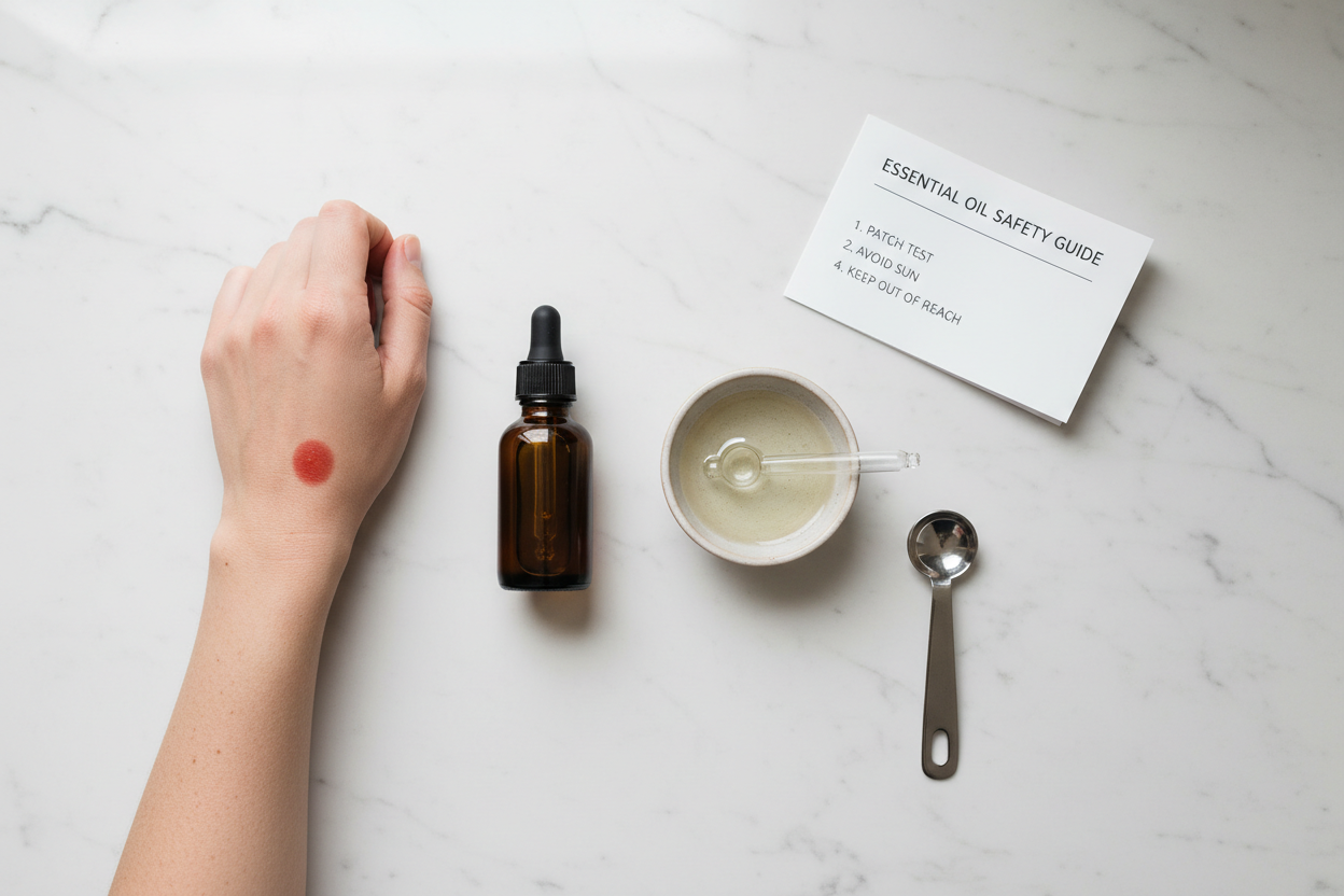 Checklist and essential oil toolkit — hero image for How to Use Essential Oils Safely