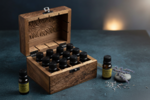 Essential oil storage box and bottles — hero image for Essential Oil Storage