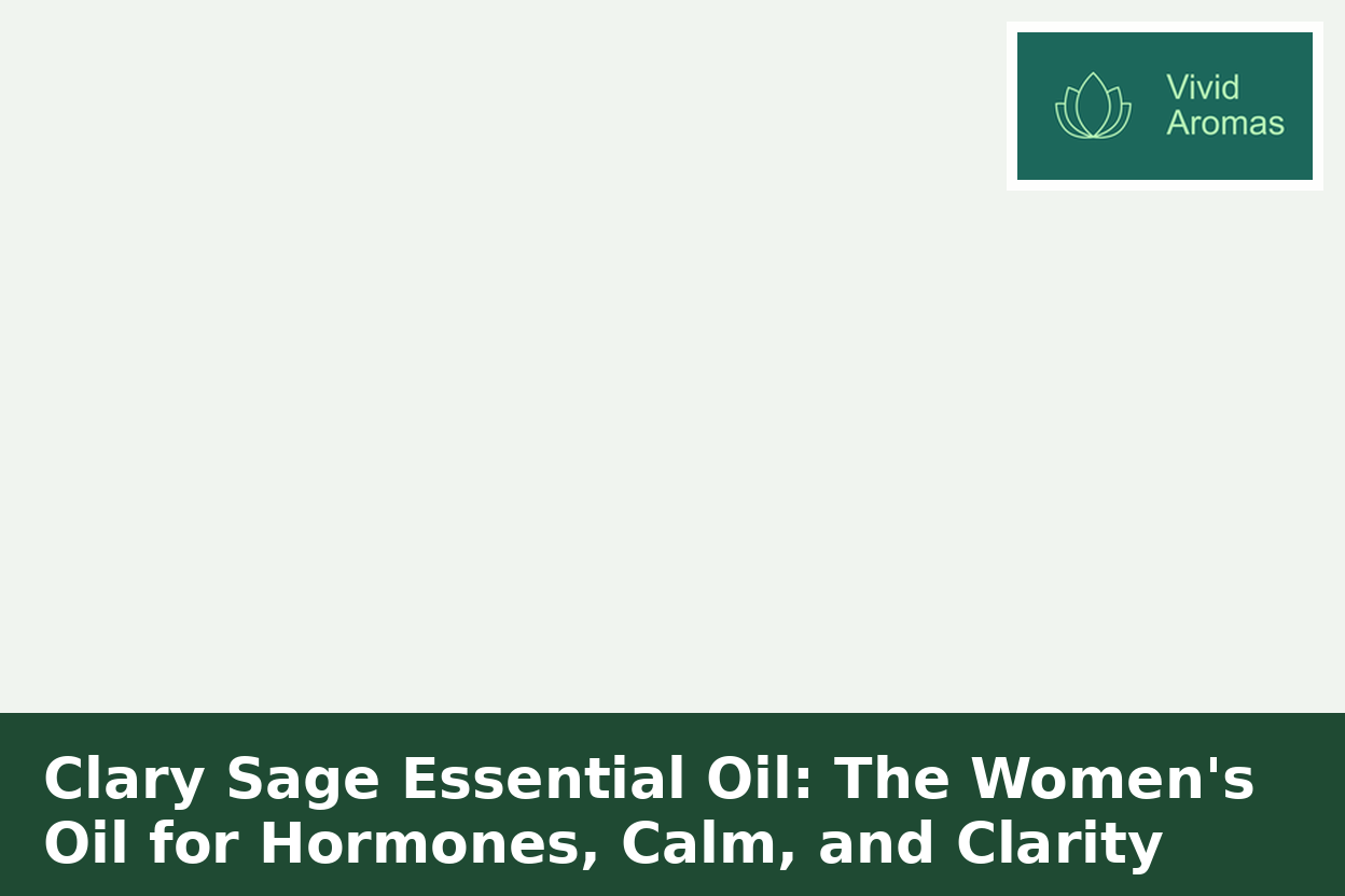 Clary Sage Essential Oil: The Women’s Oil for Hormones, Calm, and Clarity