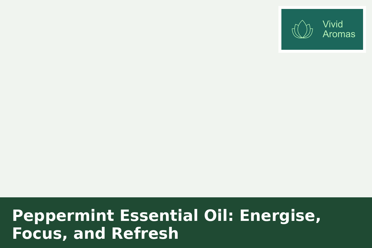 Peppermint Essential Oil: Energise, Focus, and Refresh