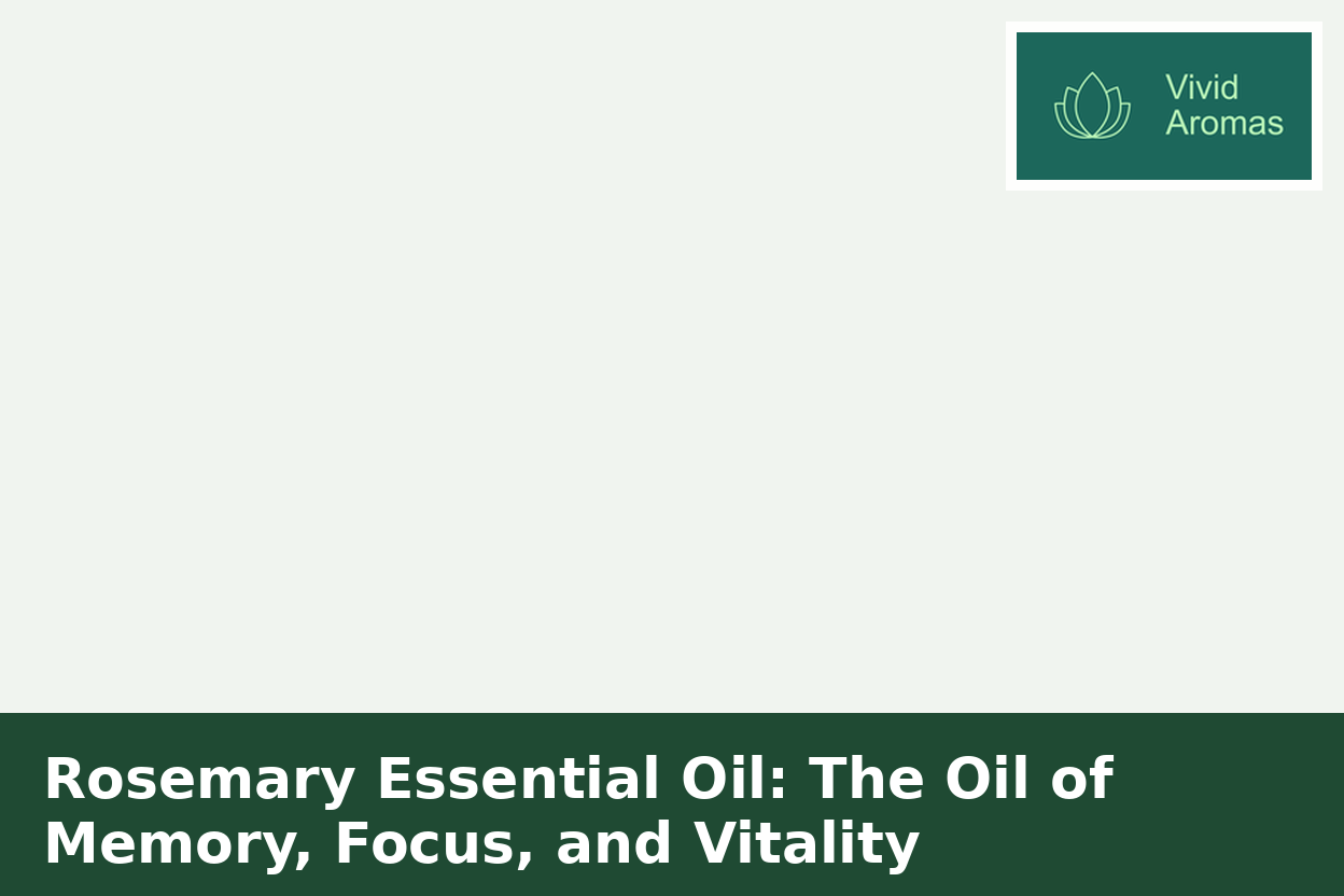 Rosemary Essential Oil: The Oil of Memory, Focus, and Vitality