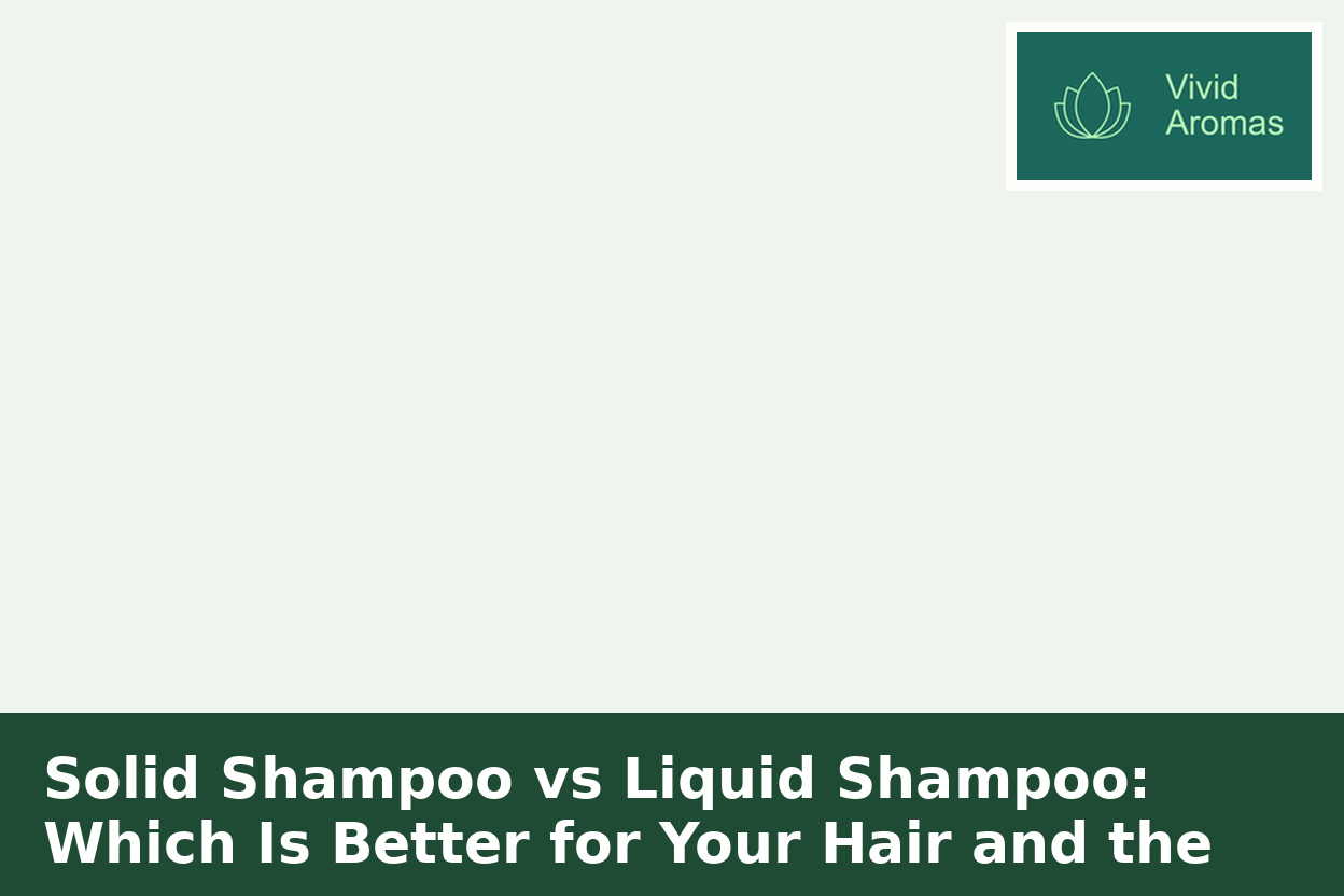 Solid Shampoo vs Liquid Shampoo: Which Is Better for Your Hair and the Environment?
