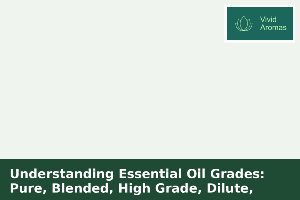 Understanding Essential Oil Grades: Pure, Blended, High Grade, Dilute, Roll-Ons & Organic